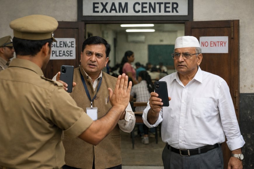 अंबेडकर नगर: यूपी बोर्ड परीक्षा में सख्ती: केंद्र व्यवस्थापक व स्टेटिक मजिस्ट्रेट भी नहीं ले जा सकेंगे कैमरा युक्त मोबाइल फोन