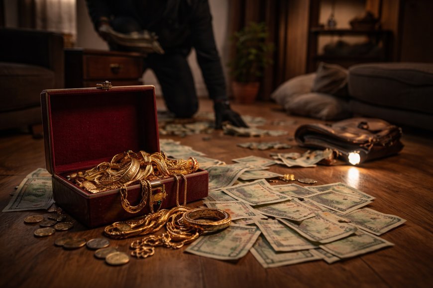 जौनपुर: बंद मकान से चोरों ने आभूषण व नकदी पर किया हाथ साफ