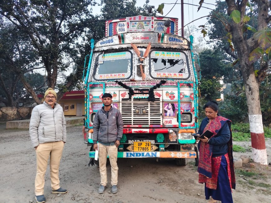 पीलीभीत: एआरटीओ ने मानक विहीन वाहनों पर चलाया अभियान, कई सीज