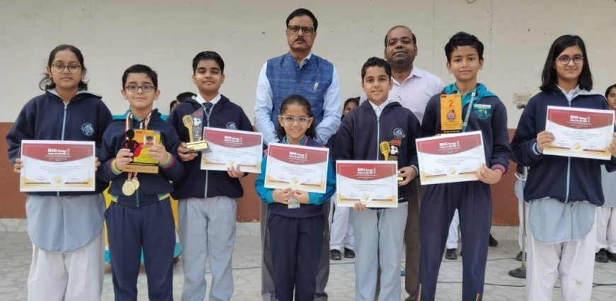 बीएनआई राइजिंग स्टार प्रतियोगिता में बाल भारती पब्लिक स्कूल सीपत का दबदबा