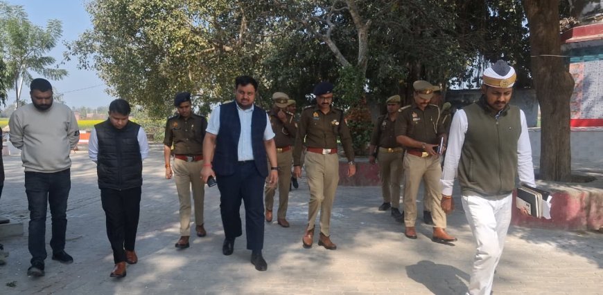 अम्बेडकर नगर: महाशिवरात्रि पर्व की तैयारियों का डीएम–एसपी ने किया स्थलीय निरीक्षण, सुरक्षा व व्यवस्थाओं को लेकर दिए निर्देश