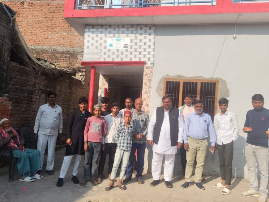 पीलीभीत: बरखेड़ा में सपा नेता का जनसंपर्क अभियान तेज,ग्रामीणों का मिल रहा समर्थन