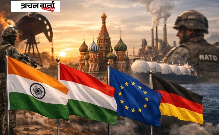 रूस-यूक्रेन युद्ध: भारत की ऊर्जा नीति बनी गेमचेंजर, यूरोप में भी दिखा असर