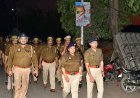 होली और रमजान से पहले पुलिस अलर्ट, जनपद में फ्लैग मार्च
