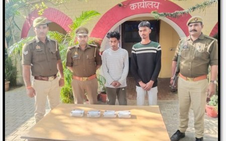 लखीमपुर खीरी: कोतवाली सदर पुलिस की बड़ी कार्रवाई, चोरी के मामलों का खुलासा, 02 वांछित अभियुक्त गिरफ्तार