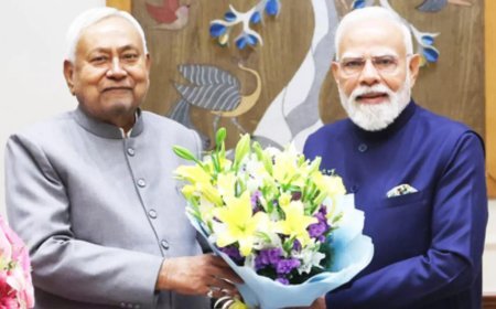 नीतीश कुमार के 75वें जन्मदिन पर प्रधानमंत्री नरेंद्र मोदी, अमित शाह और सीएम योगी ने दी बधाई