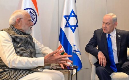 मिडिल ईस्ट संकट पर भारत सक्रिय: पीएम मोदी की नेतन्याहू से बात, शांति और नागरिक सुरक्षा पर जोर