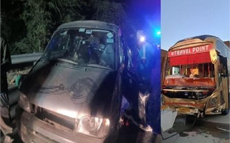 हाथरस में भीषण सड़क हादसा: बस ने ईको वैन को मारी टक्कर, 6 की मौत, कई घायल