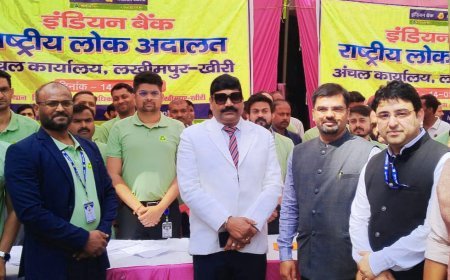 जिला जज की अध्यक्षता में राष्ट्रीय लोक अदालत, 80 हजार से अधिक वादों का निस्तारण ।