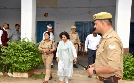 लखीमपुर खीरी: 6239 ने दी पुलिस भर्ती परीक्षा, कड़ी सुरक्षा व्यवस्था के बीच हुई 16 केंद्रों पर परीक्षा