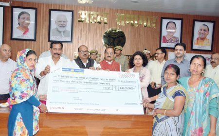 नौ दिवसीय प्रदर्शनी में दिखी सीएम योगी के कार्यकाल की उपलब्धियां ।