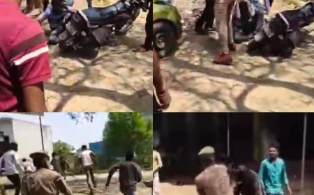 दुकान में घुसकर दबंगों का तांडव, पुलिस बनी मूकदर्शक