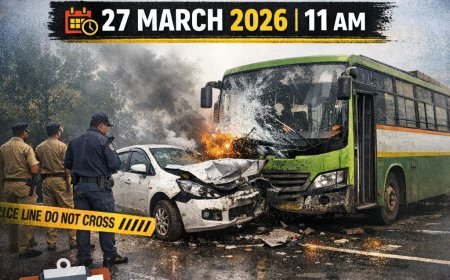 बस-कार हादसे की मजिस्ट्रियल जांच के लिए सार्वजनिक सूचना जारी