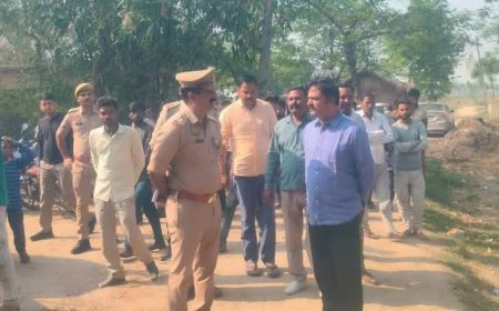आरोपी पर मुकदमा दर्ज, मृतक के घर पहुंचे विधायक (सोनू)