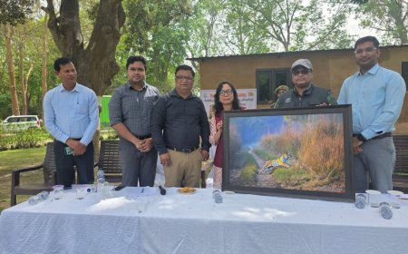 पीलीभीत: पीटीआर पहुंची प्रमुख सचिव ! निरीक्षण, समीक्षा और संवाद से जाना हाल