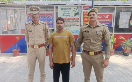 शाहजहाँपुर: 15 साल की नाबालिग से दुष्कर्म के आरोपी  गिरफ्तार, रोजा पुलिस को मिली सफलता