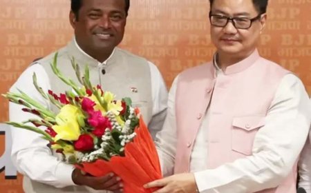 भाजपा में शामिल हुए पूर्व टेनिस खिलाड़ी लिएंडर पेस