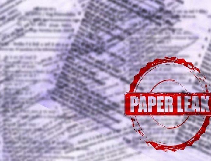 दसवीं के गणित पेपर लीक मामले में 2 शिक्षकों पर गिरी गाज