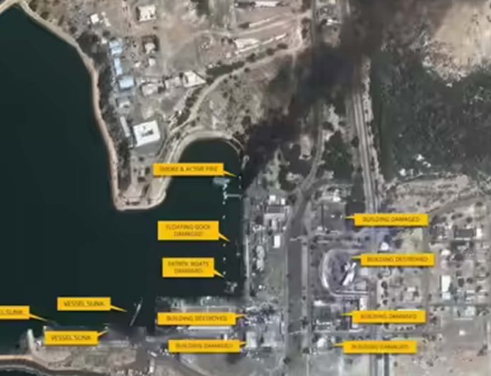 ईरान पर अमेरिकी हमला: बंदर अब्बास और कोनार्क नेवल बेस तबाह, सैटेलाइट तस्वीरों से बड़ा खुलासा