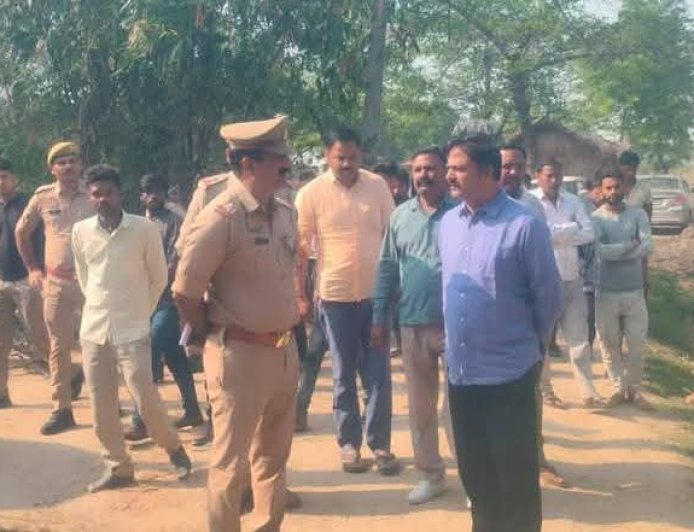 आरोपी पर मुकदमा दर्ज, मृतक के घर पहुंचे विधायक (सोनू)