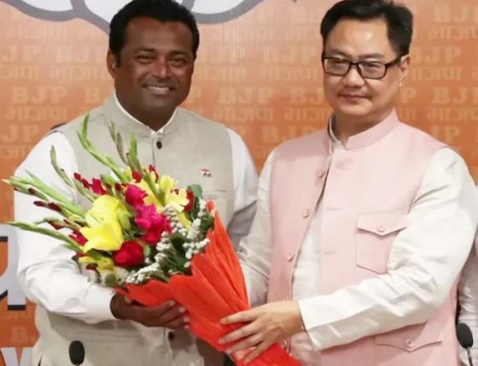 भाजपा में शामिल हुए पूर्व टेनिस खिलाड़ी लिएंडर पेस