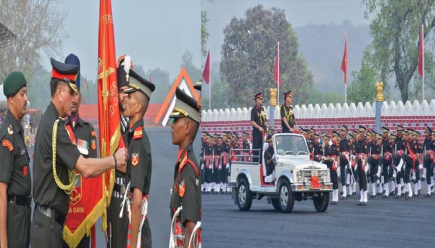 OTA गया पासिंग आउट परेड: लेफ्टिनेंट जनरल धीरज सेठ ने युवा अधिकारियों को दिया “LEADER” कोड का संदेश