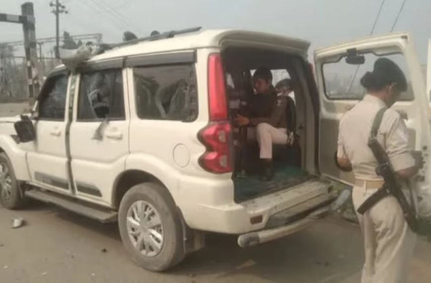 छपरा में बालू माफियाओं का आतंक: खनन पदाधिकारी की गाड़ी का शीशा तोड़ा, पुलिस ने शुरू की छापेमारी