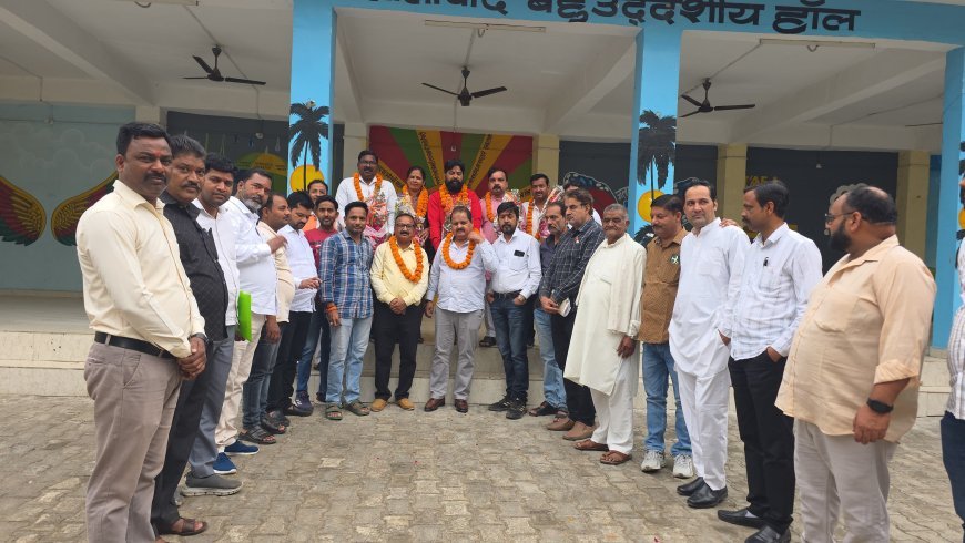 जलालाबाद नगर पालिका में नामित सभासदों का भव्य सम्मान समारोह