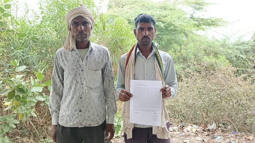 गांव बसुआ मई मे दबगों द्वारा किसान परिवार को धमकी धमकियां, जान माल की धमकी के चलते गेहूं की फसल की नहीं कर पा रहे कटाई