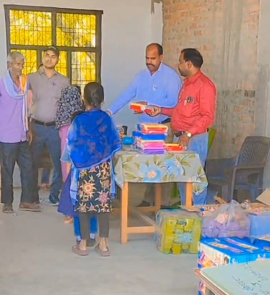 अयोध्या: एसकेडी बसौढी में परीक्षाफल वितरण समारोह:मेधावी छात्र-छात्राएं सम्मानित