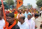 कुशीनगर में प्राण प्रतिष्ठा व कलश यात्रा का भव्य आयोजन, श्रद्धालुओं की उमड़ी भीड़