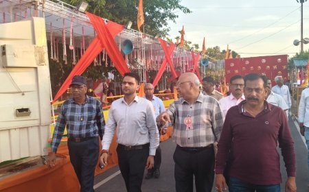 लखीमपुर खीरी : हनुमान जयंती पर भव्य पदयात्रा की तैयारी पूरी, सीडीओ अभिषेक कुमार ने लिया जायजा