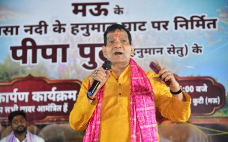 यह तो सिर्फ शुरुआत है, जल्द बनेगा स्थायी पक्का पुल : एके शर्मा