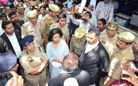 पारिवारिक विवाद में चली गोली, प्रशासन अलर्ट : डीएम-एसपी ने मौके से अस्पताल तक संभाली कमान ।