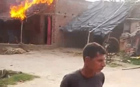 नशे में सनकी युवक का तांडव: घर में लगाई आग, पूरे मोहल्ले में मचा हड़कंप