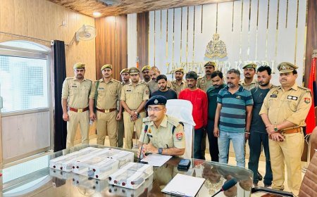 अंतरराष्ट्रीय जुआ व असलहा सप्लाई गिरोह का भंडाफोड़, 6 गिरफ्तार