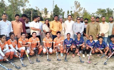 अंतरराज्यीय महिला हॉकी प्रतियोगिता में उत्तर प्रदेश पुलिस ने मारी बाजी..