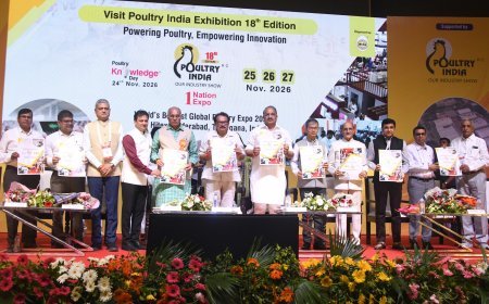 पोल्ट्री सेक्टर में विकास के लिए यह आयोजन मील का पत्थर साबित होगा: केन्द्रीय राज्यमंत्री प्रो. एसपी सिंह बघेल