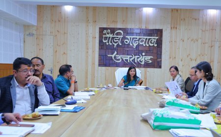 वन संरक्षण, भूमि सुधार और आजीविका संवर्धन पर जिलाधिकारी की बैठक, पौड़ी में पायलट योजना शुरू होगी