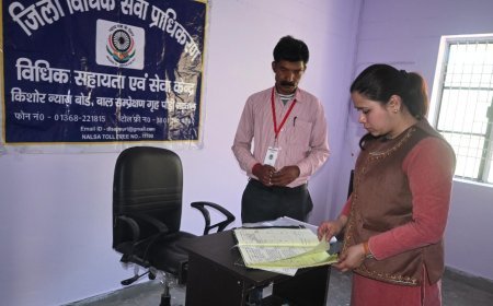 गडोली बाल गृह का निरीक्षण, विधिक सहायता पर जोर