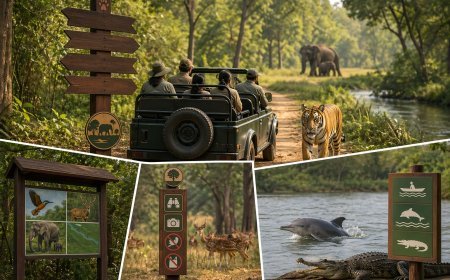 दुधवा, किशनपुर व कतर्नियाघाट में ‘स्मार्ट गाइड’ साइनेज से आसान होगा सफर, 3.11 करोड़ की योजना