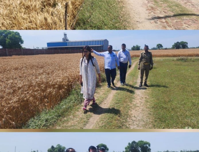 आंधी-बारिश के बीच ‘फील्ड मोड’ में प्रशासन, गांव-गांव पहुंचे अफसर