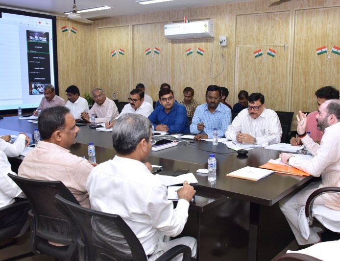 खाद्य तथा रसद विभाग राज्य क्रय एजेंसियों के साथ समीक्षा बैठक 