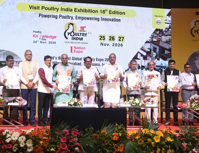 पोल्ट्री सेक्टर में विकास के लिए यह आयोजन मील का पत्थर साबित होगा: केन्द्रीय राज्यमंत्री प्रो. एसपी सिंह बघेल