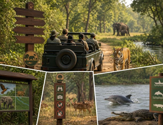 दुधवा, किशनपुर व कतर्नियाघाट में ‘स्मार्ट गाइड’ साइनेज से आसान होगा सफर, 3.11 करोड़ की योजना