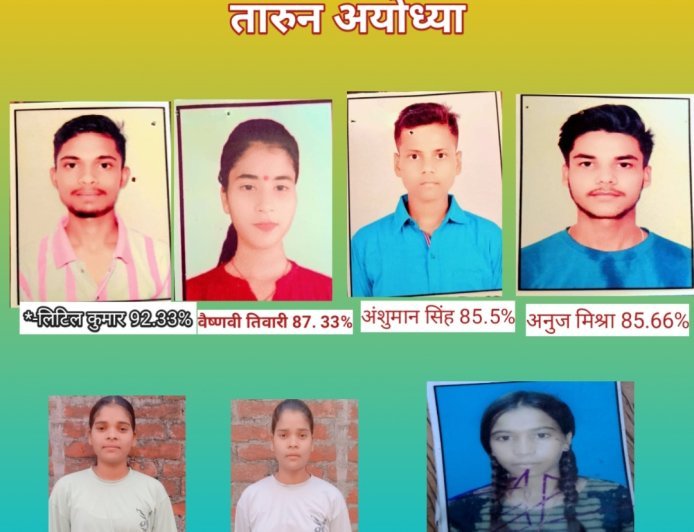 अयोध्या: कमला देवी इंटर कॉलेज के मेधावियों ने रचा इतिहास, लिटिल कुमार बने हाईस्कूल टॉपर