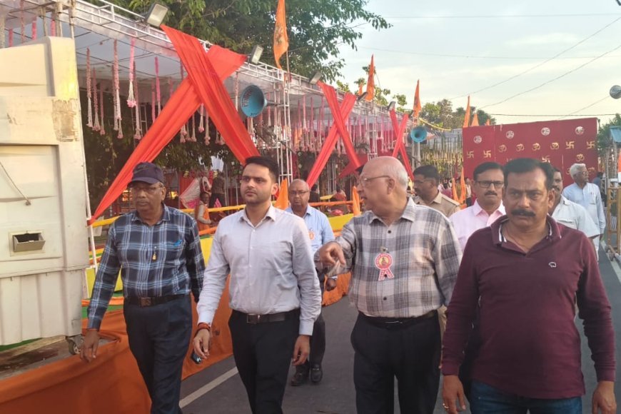 लखीमपुर खीरी : हनुमान जयंती पर भव्य पदयात्रा की तैयारी पूरी, सीडीओ अभिषेक कुमार ने लिया जायजा