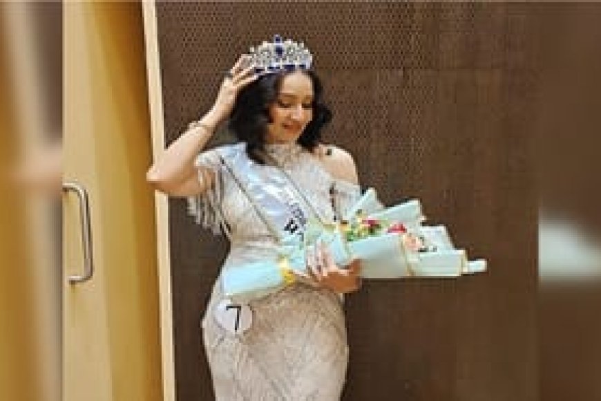 लखीमपुर की शिक्षिका गुलशरण मिश्रा बनीं मिसेज यूपी 2026, जिले का नाम किया रोशन