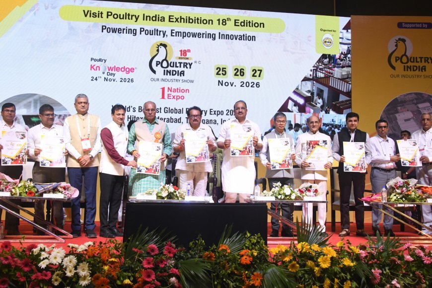 पोल्ट्री सेक्टर में विकास के लिए यह आयोजन मील का पत्थर साबित होगा: केन्द्रीय राज्यमंत्री प्रो. एसपी सिंह बघेल