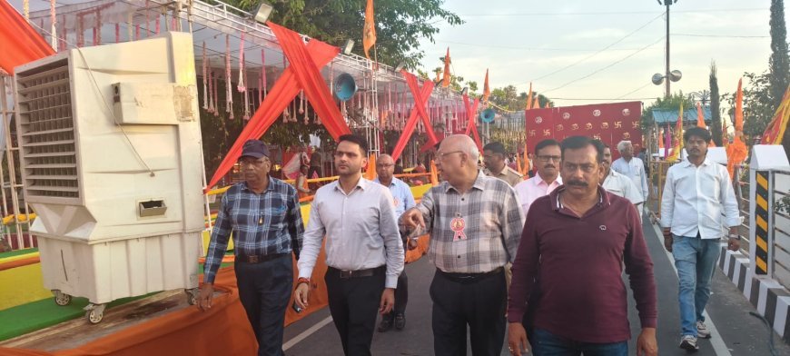 लखीमपुर खीरी : हनुमान जयंती पर भव्य पदयात्रा की तैयारी पूरी, सीडीओ अभिषेक कुमार ने लिया जायजा
